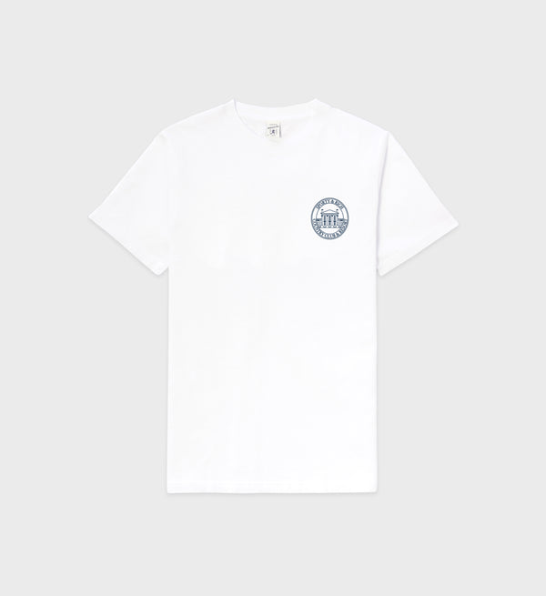 sporty & rich Vendome Resort T-shirt - White/Navy