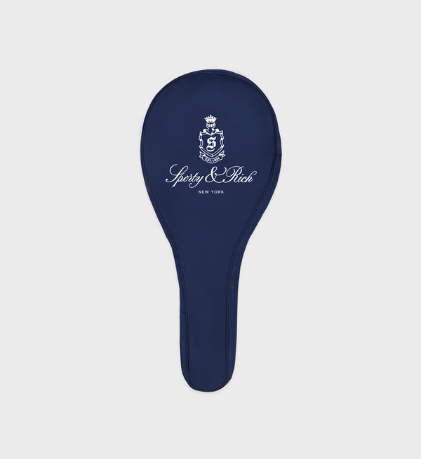 Sporty & Rich Vendome Tennis Bag - Navy/White