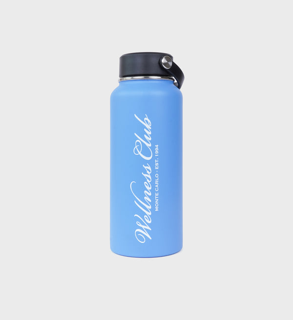 sporty & rich Wellness Club Bottle - Juniper/White