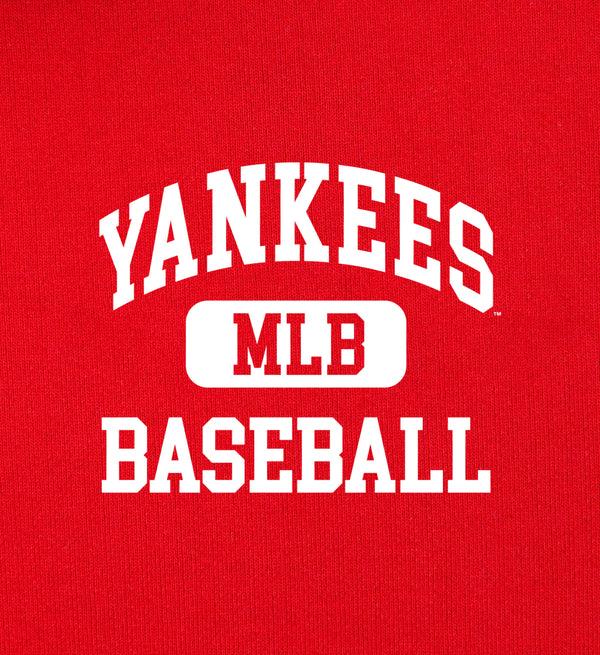 Sporty & Rich Yankees Ivy T-Shirt - Fire Red/White