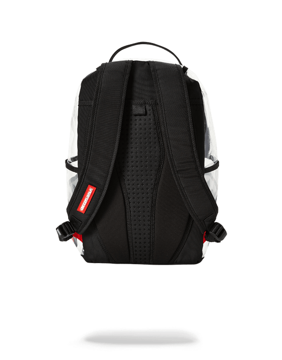 Sprayground 20/20 VISION DOUBLE CARGO SIDE SHARK CLEAR BACKPACK