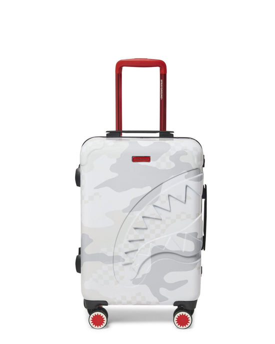 Sprayground 3AM LE BLANC SHARKNAUTICS HARDSHELL CARRY-ON LUGGAGE