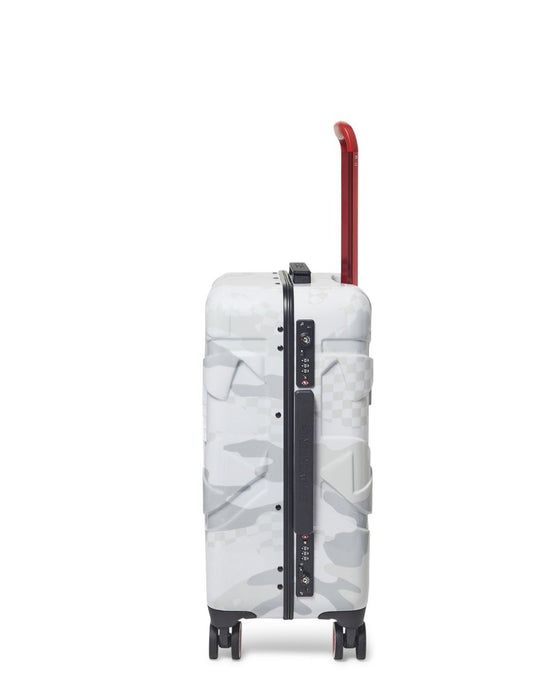 Sprayground 3AM LE BLANC SHARKNAUTICS HARDSHELL CARRY-ON LUGGAGE