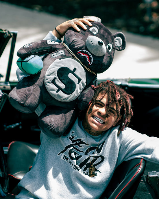 Sprayground 3AM NEVER SLEEP MONEYBEAR TEDDYBEAR BACKPACK