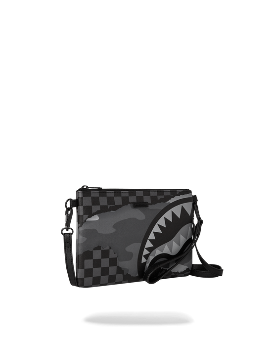Sprayground 3AM RIPTIDE CROSSOVER CLUTCH W/ SHOULDER STRAP