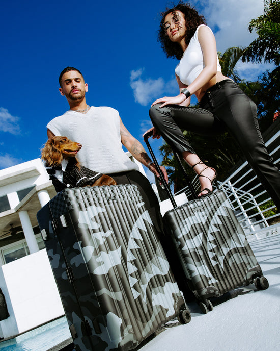 Sprayground 3AM RIPTIDE SHARKNAUTICS HARDSHELL CARRY-ON LUGGAGE