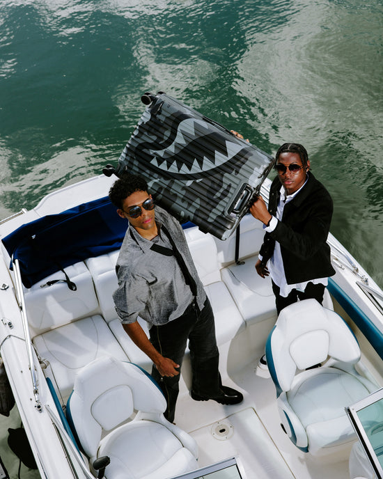 Sprayground 3AM RIPTIDE SHARKNAUTICS HARDSHELL FULL-SIZE LUGGAGE