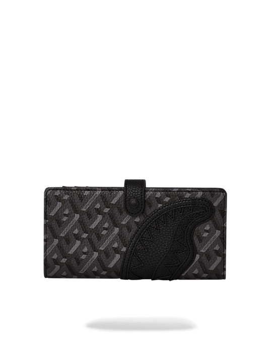 sprayground 3DSG THUNDERCLAP LONG SINGLE-FOLD WALLET
