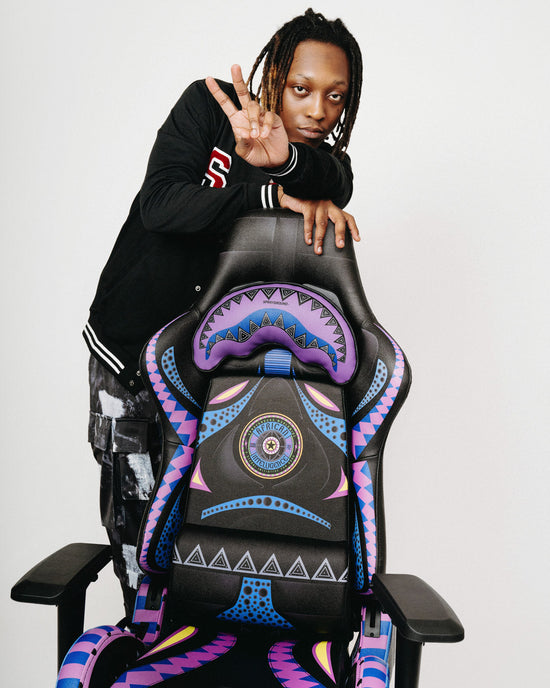Sprayground A.I. 12 BROOKLYN & BEYOND - SANDFLOWER COLLAB GAMING CHAIR