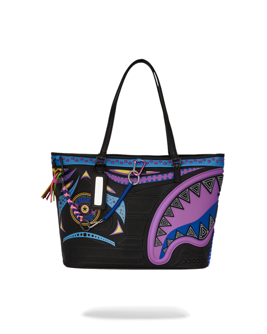 sprayground A.I. 12 - SANDFLOWER COLLAB BROOKLYN & BEYOND TOTE
