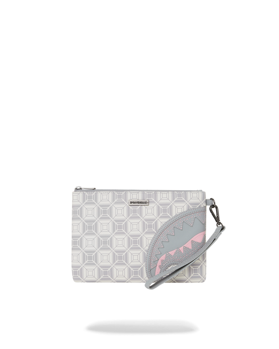 sprayground A.I.8 AFRICAN INTELLIGENCE BOOKED & BUSY CROSSOVER CLUTCH
