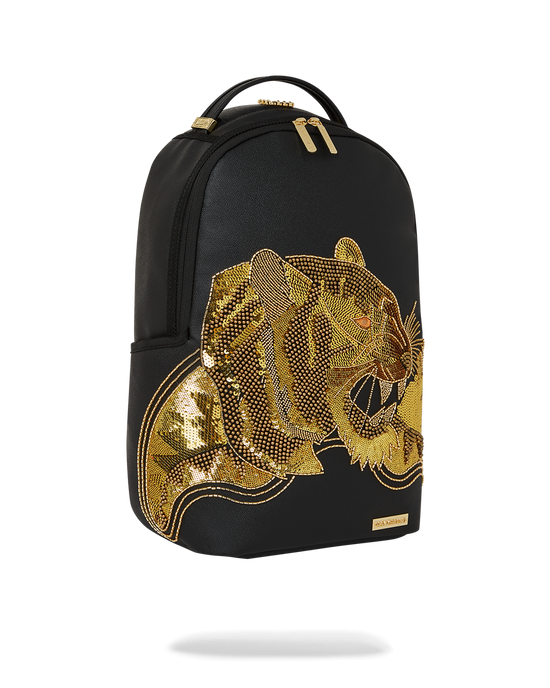 Sprayground A.I.8 AFRICAN INTELLIGENCE GUILDED LEOPARD BACKPACK (DLXV)