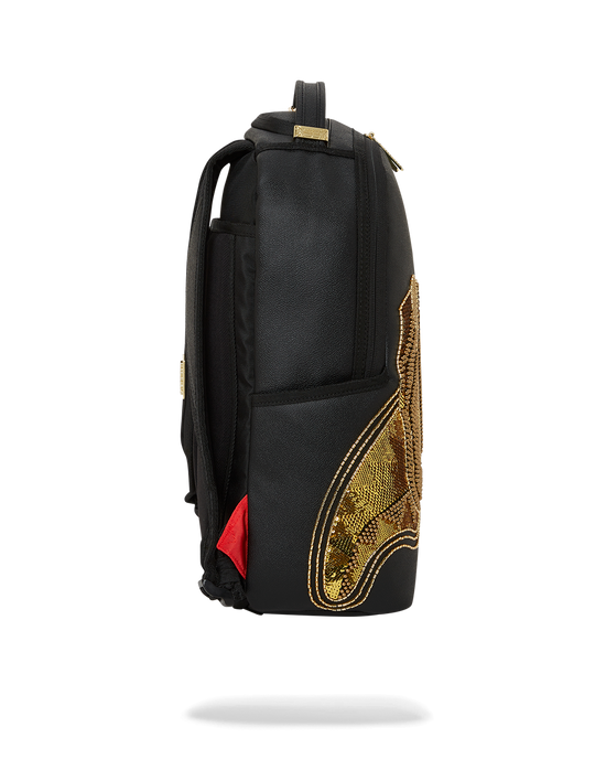 Sprayground A.I.8 AFRICAN INTELLIGENCE GUILDED LEOPARD BACKPACK (DLXV)