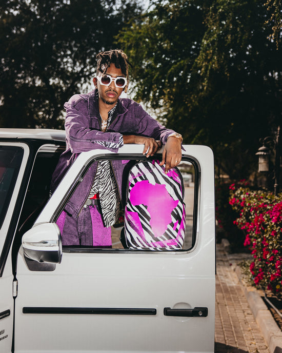 Sprayground A.I.8 AFRICAN INTELLIGENCE MOTHERLAND LOVE BACKPACK (DLXV)