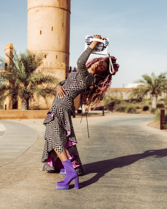 Sprayground A.I.8 AFRICAN INTELLIGENCE - ORIGIN STORY CROSSOVER CLUTCH