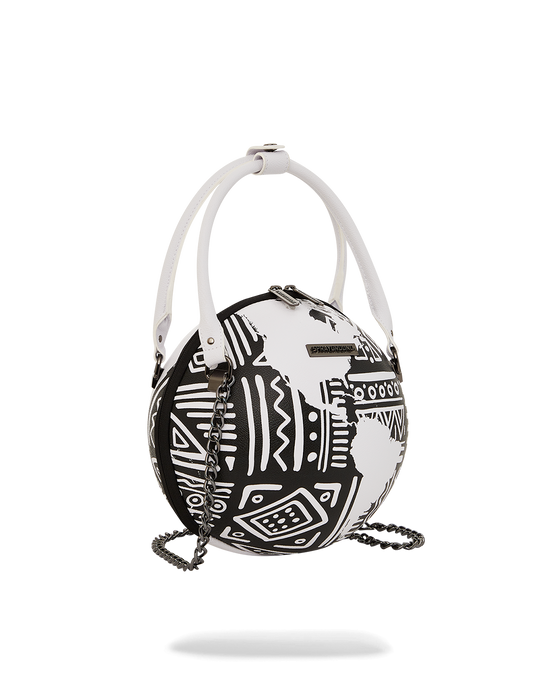 Sprayground A.I.8 AFRICAN INTELLIGENCE - ORIGIN STORY GLOBE BAG