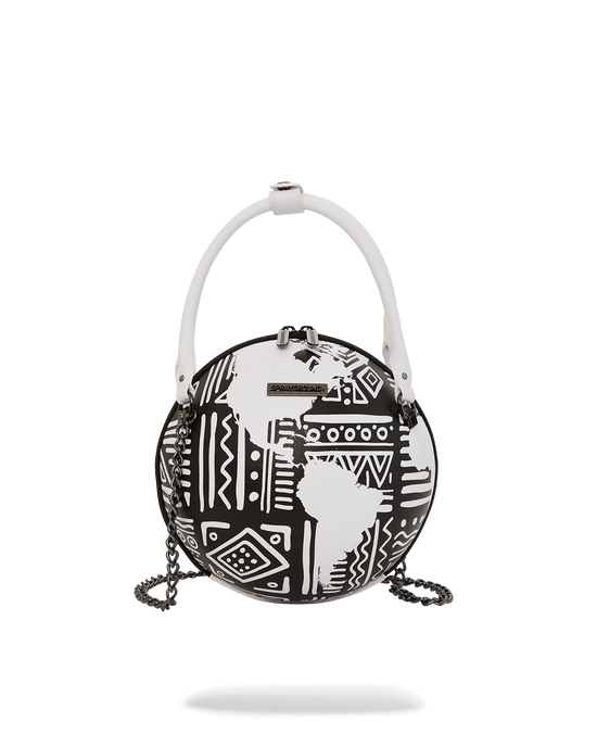 sprayground A.I.8 AFRICAN INTELLIGENCE - ORIGIN STORY GLOBE BAG