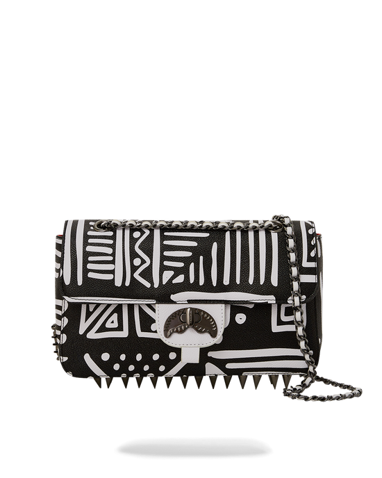 Sprayground A.I.8 AFRICAN INTELLIGENCE - ORIGIN STORY SHARK HANDBAG