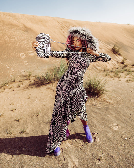 Sprayground A.I.8 AFRICAN INTELLIGENCE - ORIGIN STORY SHARK HANDBAG