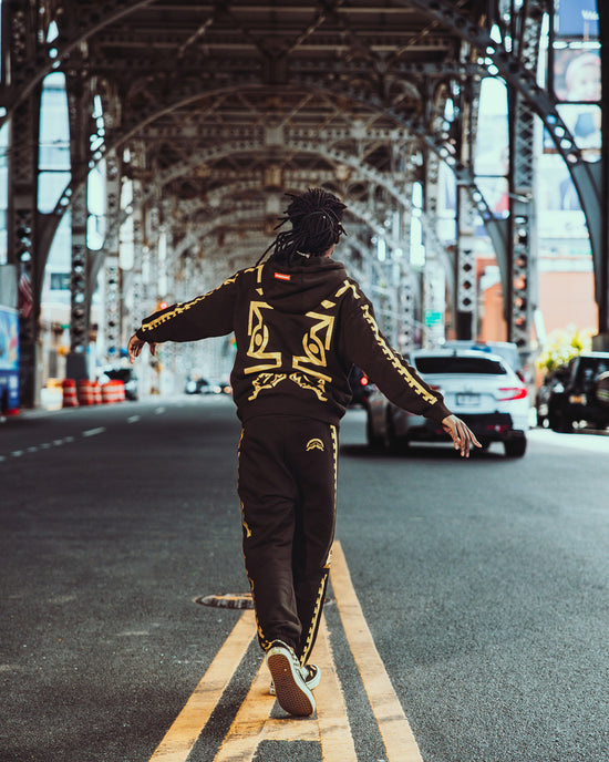 Sprayground A.I.9 AFRICAN INTELLIGENCE PATH TO THE FUTURE II - SANDFLOWER COLLAB JOGGER