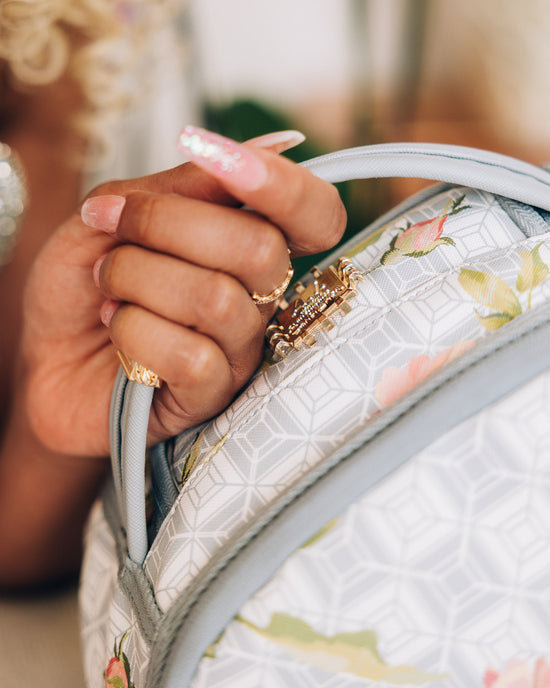 Sprayground A.I. AFRICAN INTELLIGENCE ELEGANT ENERGY BACKPACK - SANDFLOWER COLLAB