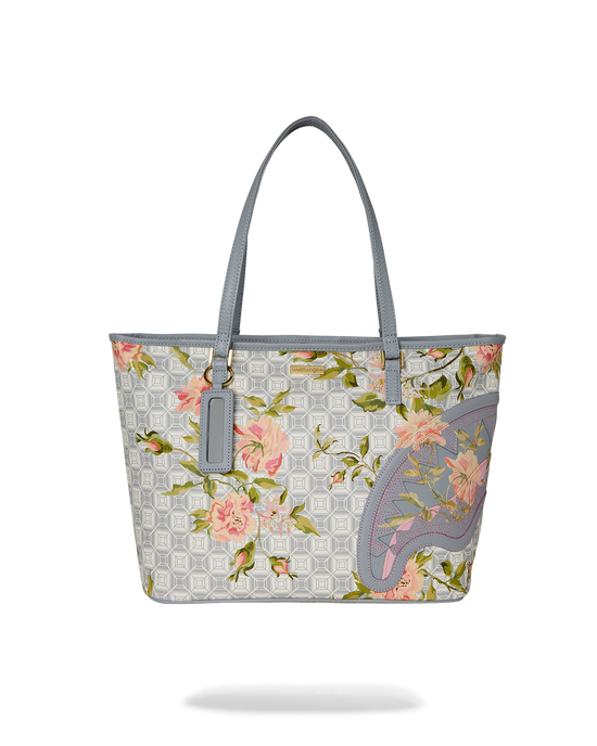 sprayground A.I. AFRICAN INTELLIGENCE ELEGANT ENERGY TOTE - SANDFLOWER COLLAB