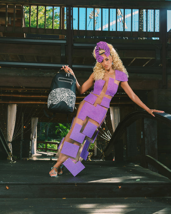 Sprayground A.I. AFRICAN INTELLIGENCE WILD NILE BACKPACK - SANDFLOWER COLLAB