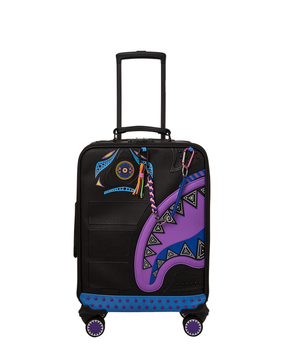 Sprayground A.I. BROOKLYN & BEYOND - SANDFLOWER COLLAB IMPERIAL CARRY-ON LUGGAGE