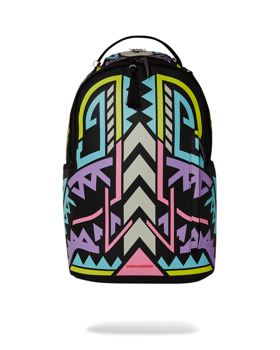 Sprayground A.I. PATH TO THE FUTURE III BACKPACK - SANDFLOWER COLLAB (GLOW IN THE DARK)