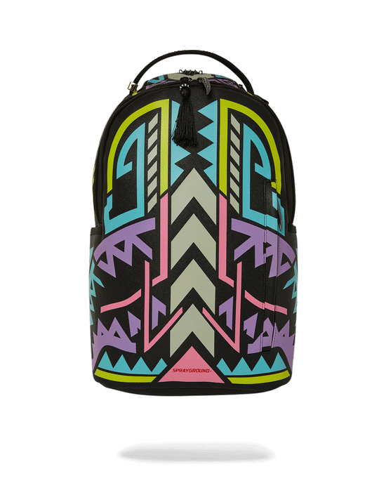sprayground A.I. PATH TO THE FUTURE III BACKPACK - SANDFLOWER COLLAB (GLOW IN THE DARK)