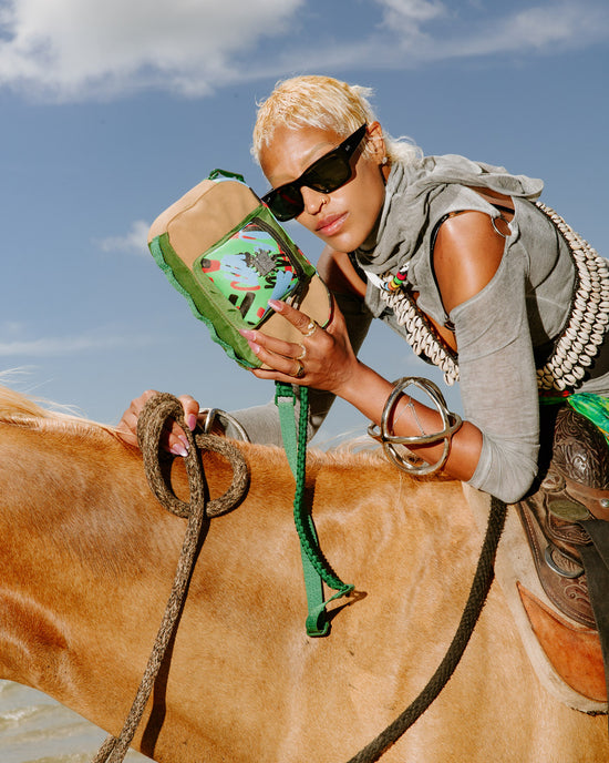 Sprayground A.I. SPECIAL OPS BRICKSIDE TOILETRY MESSENGER BAG