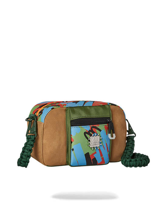 Sprayground A.I. SPECIAL OPS BRICKSIDE TOILETRY MESSENGER BAG
