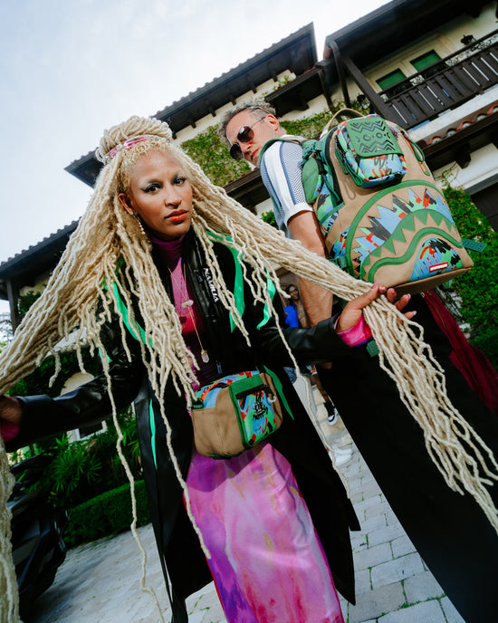 Sprayground A.I. SPECIAL OPS BRICKSIDE TOILETRY MESSENGER BAG