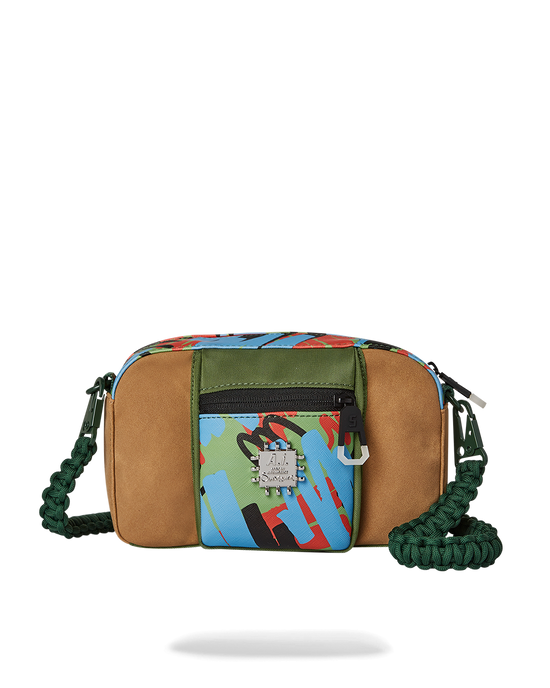 sprayground A.I. SPECIAL OPS BRICKSIDE TOILETRY MESSENGER BAG