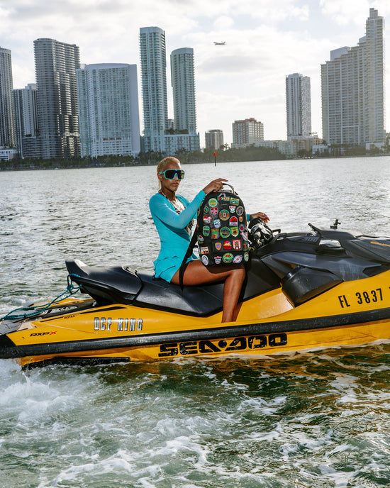 Sprayground A.I. THE 54 (PATCHES OF AFRICA) CARGO BACKPACK