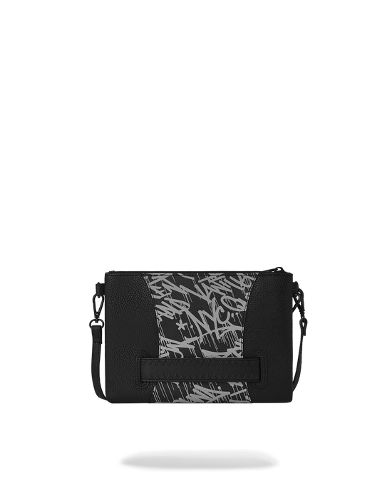 Sprayground A.M.P.M CROSSOVER CLUTCH W/ SHOULDER STRAP