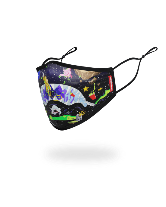 Sprayground ADULT ASTRO PARTY FORM-FITTING FACE MASK