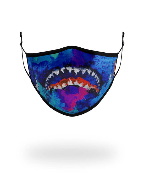 sprayground ADULT COLOR DRIP FORM FITTING FACE MASK
