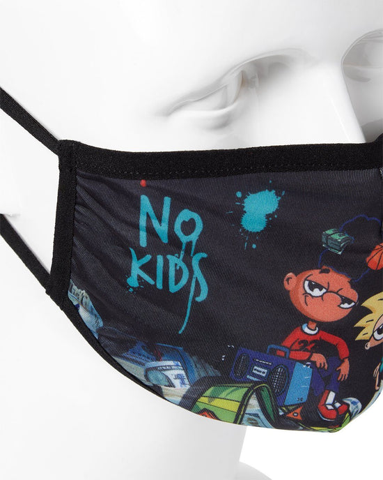 Sprayground ADULT HEY ARNOLD MONEY STACKS FORM FITTING FACE-COVERING