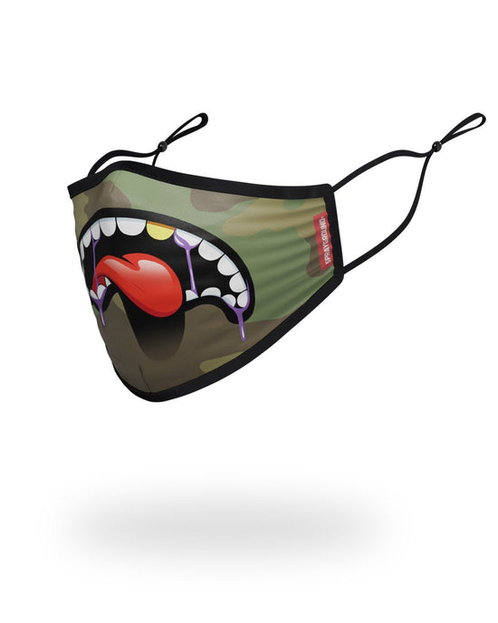 Sprayground ADULT LUCID SHARK FORM FITTING FACE MASK