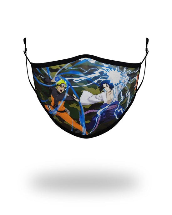 sprayground ADULT NARUTO VS SASUKE FORM FITTING FACE-COVERING