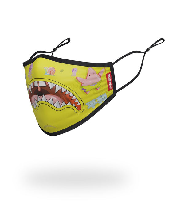 Sprayground ADULT SPONGEBOB JAPAN SHARK FORM FITTING FACE-COVERING