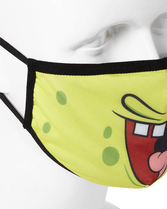 Sprayground ADULT SPONGEBOB SMILE FORM FITTING FACE-COVERING