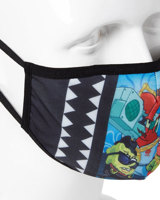 Sprayground ADULT SPONGEBOB TRACK SUIT FORM FITTING FACE-COVERING