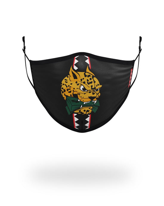 sprayground ADULT SPUCCI LEOPARD FORM FITTING FACE MASK