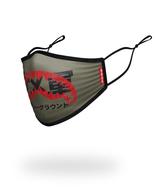 Sprayground ADULT TOKYO SHARK FORM FITTING FACE MASK
