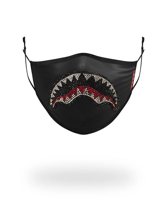 Sprayground ADULT TRINITY SHARK FORM FITTING FACE MASK