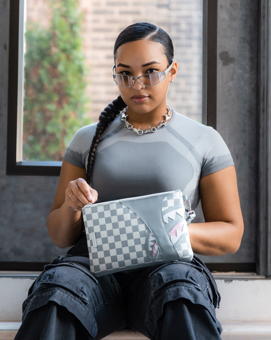 Sprayground AIR TO THE THRONE JETSET CROSSOVER CLUTCH