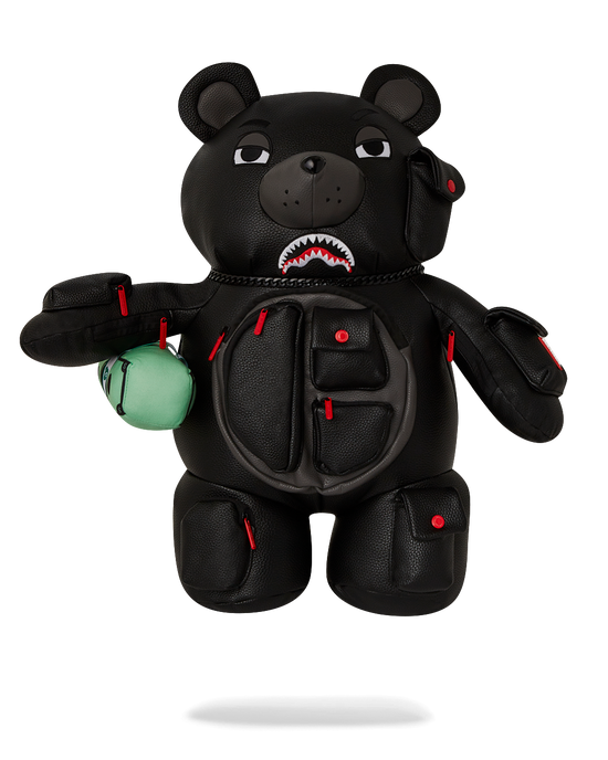sprayground AIRFREIGHT MONEYBEAR TEDDYBEAR BACKPACK