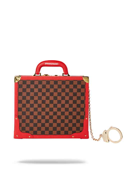 sprayground ALL OR NOTHING SHARKS IN PARIS ATTACHÉ HANDCUFF BRIEFCASE